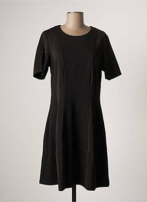Robe mi-longue noir MINIMUM pour femme