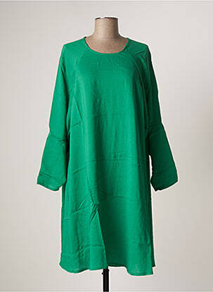 Robe mi-longue vert AMERICAN VINTAGE pour femme
