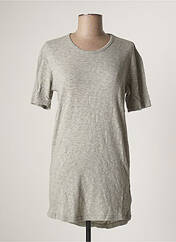 T-shirt gris MINIMUM pour femme seconde vue