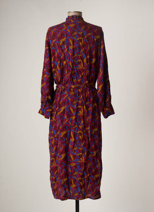 Robe mi-longue rose DES PETITS HAUTS pour femme