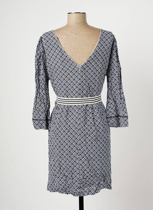 Robe mi-longue bleu SUNCOO pour femme