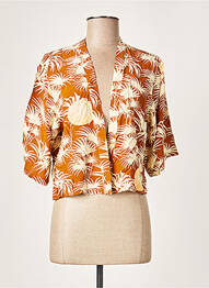 Veste casual marron DES PETITS HAUTS femme