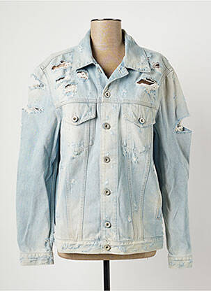 Veste en jean manches longues bleu DIESEL femme