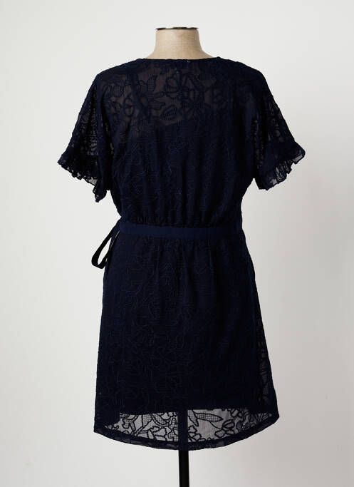 Robe mi-longue bleu SUNCOO pour femme