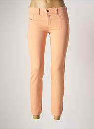 Jegging stretch taille basse orange DIESEL femme