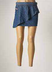 Mini-jupe bleu DIESEL pour femme seconde vue