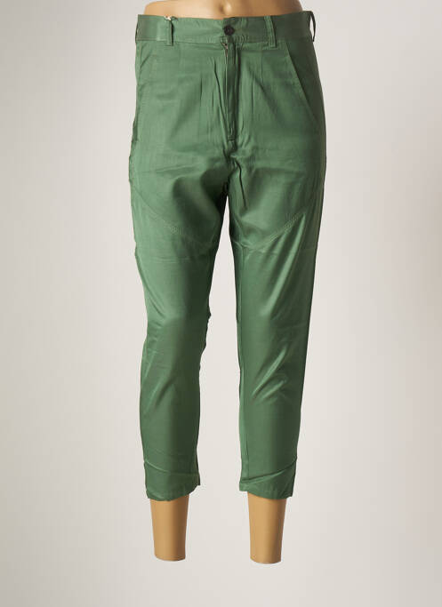 Pantacourt taille haute taille haute vert DIESEL femme