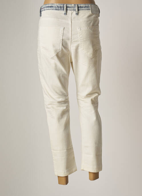Jeans coupe slim beige DIESEL pour femme