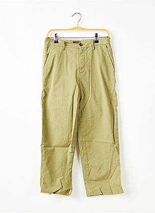Pantacourt stretch taille normale vert TRUE NYC femme