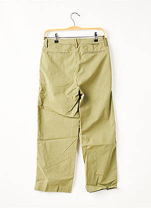 Pantacourt stretch taille normale vert TRUE NYC femme