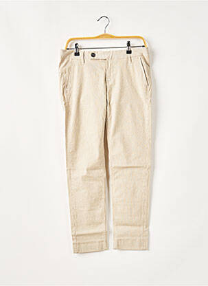Pantalon 7/8 stretch taille normale beige TRUE NYC femme