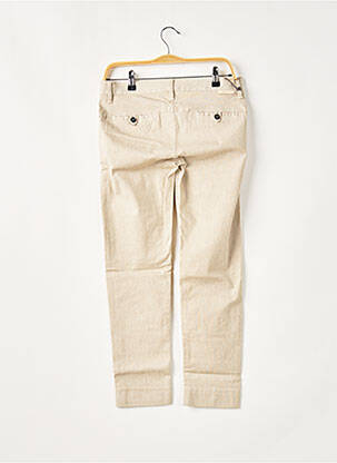 Pantalon 7/8 stretch taille normale beige TRUE NYC femme