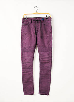 Jeans coupe slim violet DIESEL pour homme