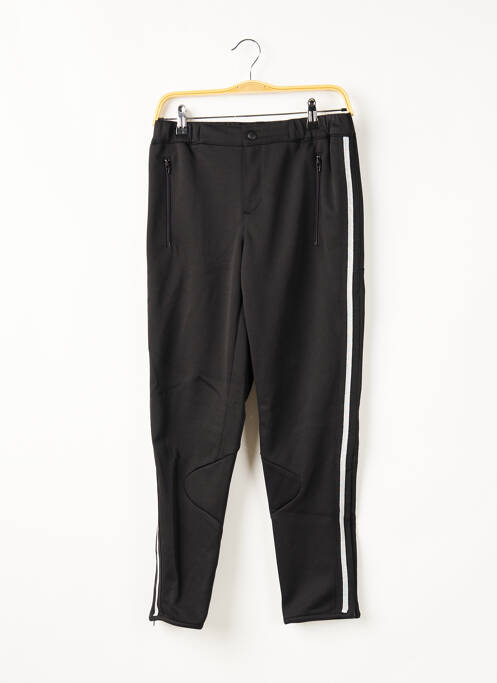 Pantalon 7/8 stretch taille normale noir SET femme
