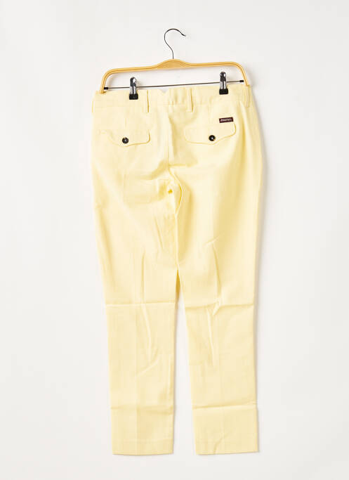 Pantalon 7/8 coupe chino taille normale jaune TRUE NYC femme
