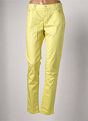 Pantalon slim jaune ARMANI pour femme