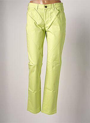 Pantalon slim vert ARMANI pour femme