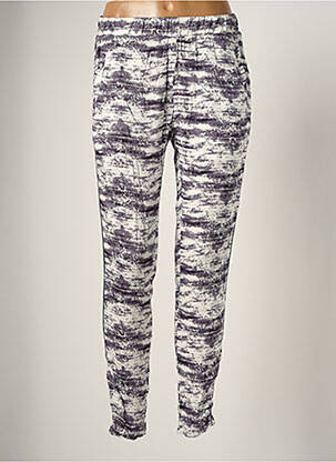 Pantalon chino taille normale taille normale violet MINIMUM femme