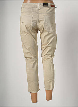 Pantacourt stretch taille normale beige MELTIN'POT femme