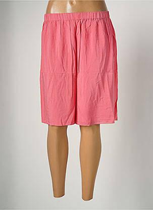 Jupe mi-longue taille normale rose HARTFORD femme