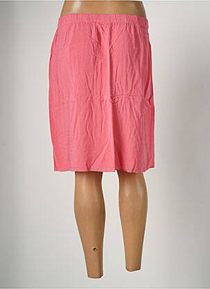 Jupe mi-longue taille normale rose HARTFORD femme