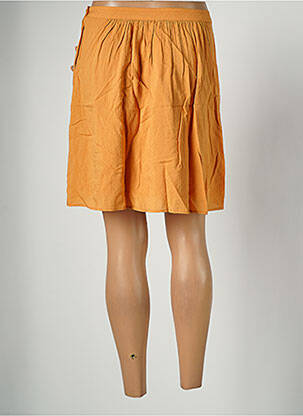 Jupe courte doublure orange DES PETITS HAUTS femme
