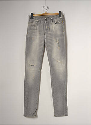 Pantalon slim taille normale taille normale gris MELTIN'POT femme