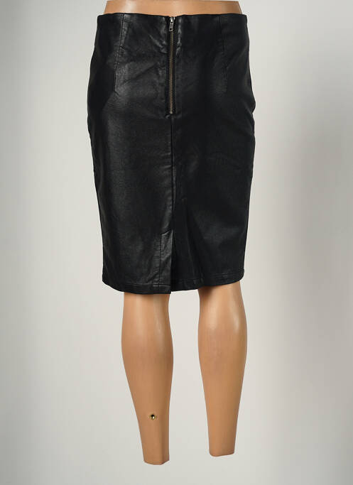 Jupe mi-longue taille normale noir MINIMUM femme