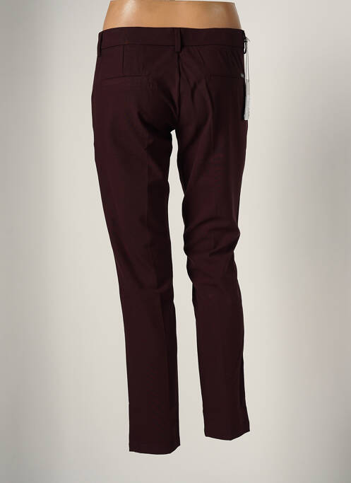 Pantalon chino rouge REIKO pour femme