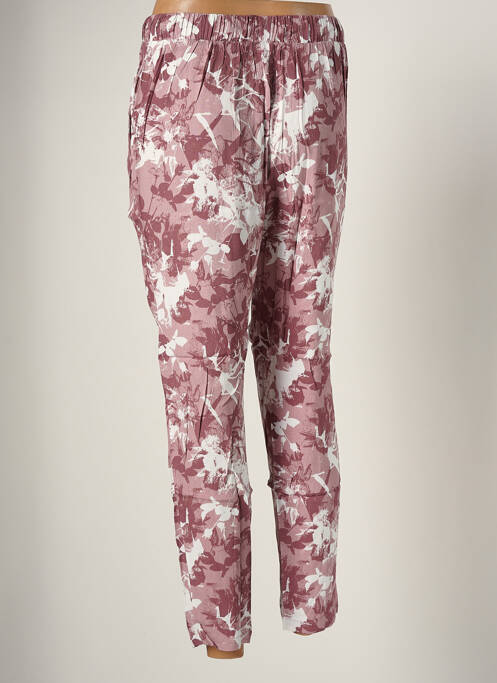 Pantalon large rose MINIMUM pour femme
