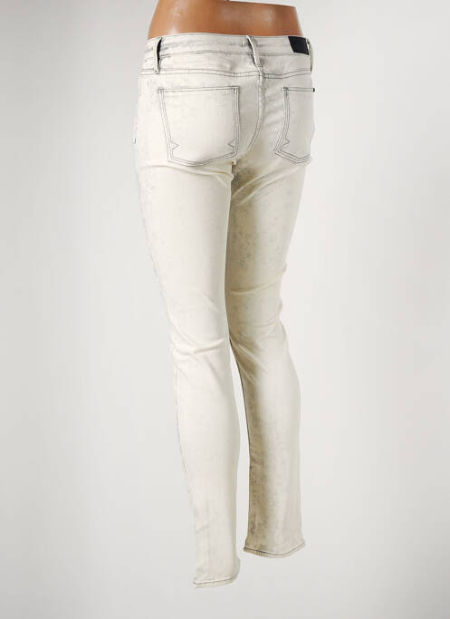 Pantalon slim gris REIKO pour femme