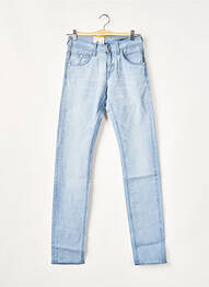 Jeans coupe slim slim taille basse bleu MELTIN'POT homme
