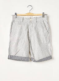 Short fermeture zippée sous rabat boutonné taille normale bleu MINIMUM homme