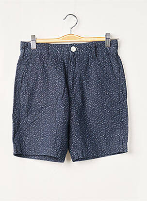 Short fermeture zippée sous rabat boutonné taille normale bleu MINIMUM homme