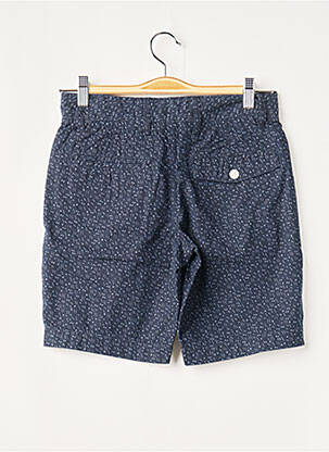 Short fermeture zippée sous rabat boutonné taille normale bleu MINIMUM homme