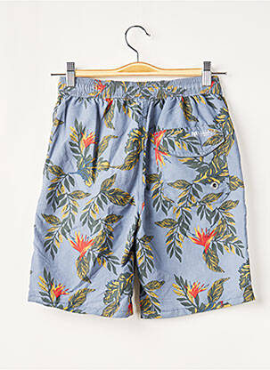 Short de bain tissage popeline bleu MINIMUM homme