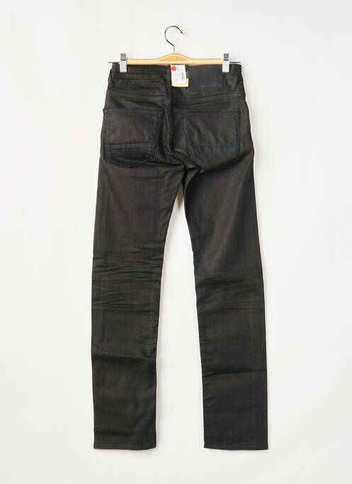 Jeans coupe slim noir MELTIN'POT pour homme