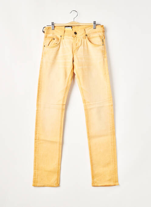 Jeans coupe slim orange MELTIN'POT pour homme