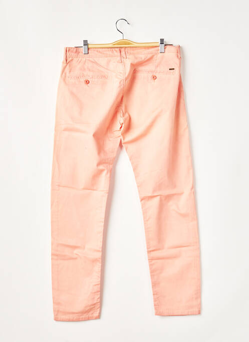 Pantalon chino orange LE TEMPS DES CERISES pour homme