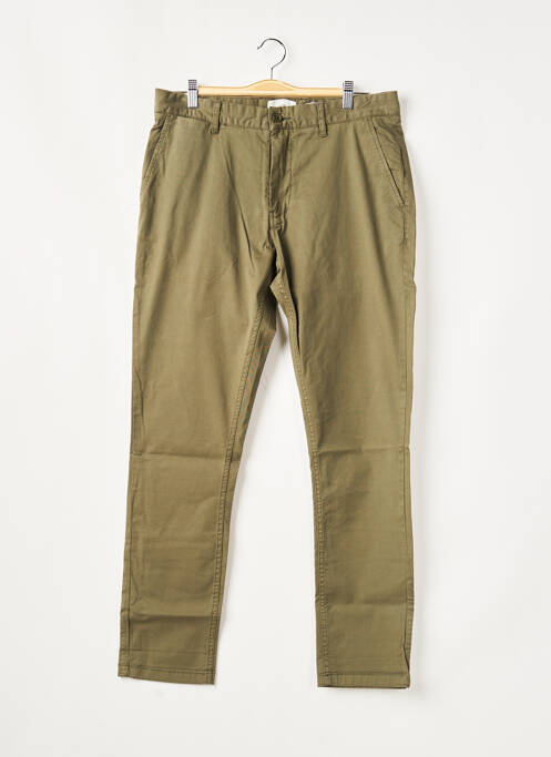 Pantalon chino vert MINIMUM pour homme