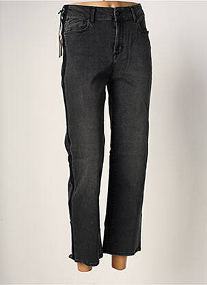 Pantalon 7/8 stretch taille normale gris FIVE femme