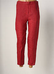 Pantalon 7/8 rouge DIEGA pour femme seconde vue