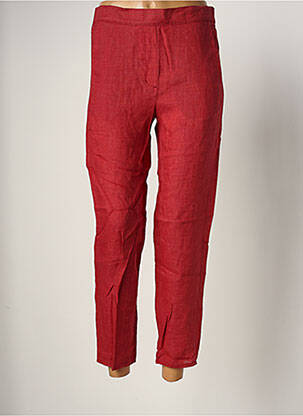 Pantalon 7/8 rouge DIEGA pour femme