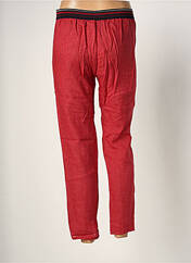 Pantalon 7/8 rouge DIEGA pour femme seconde vue