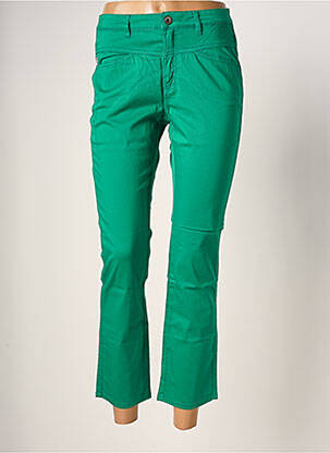 Pantalon 7/8 vert ONE STEP pour femme