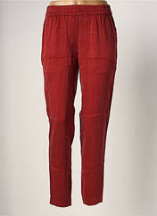 Pantalon chino rouge AMERICAN VINTAGE pour femme seconde vue
