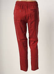 Pantalon chino rouge AMERICAN VINTAGE pour femme seconde vue