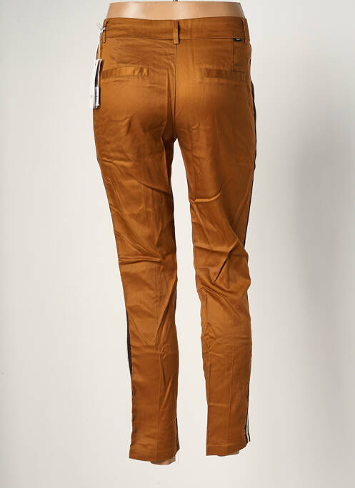 Pantalon 7/8 marron REIKO pour femme