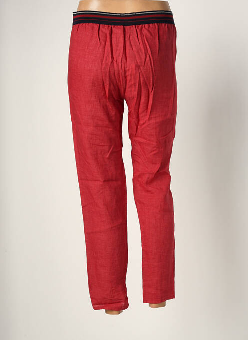 Pantalon 7/8 rouge DIEGA pour femme