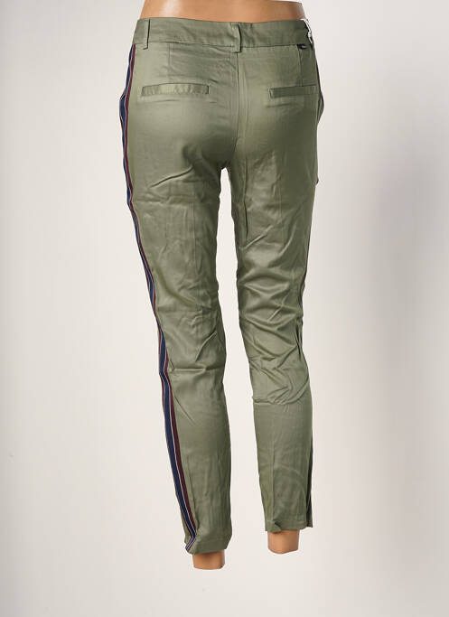 Pantalon 7/8 vert REIKO pour femme